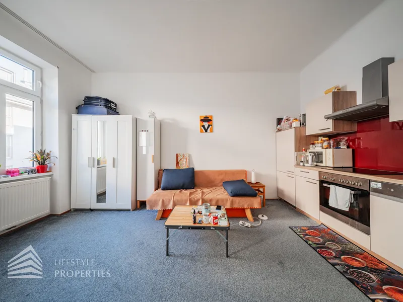 Zentral gelegene 1-Zimmer-Wohnung mit Top-Anbindung