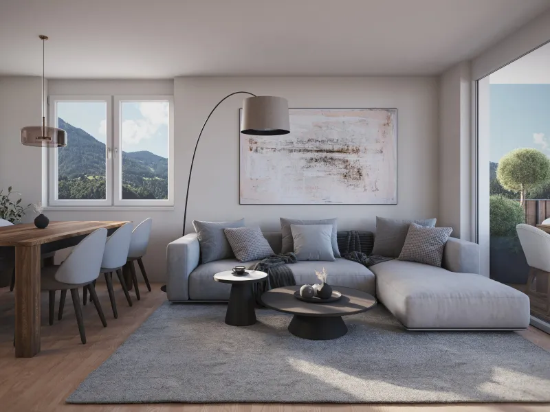 Hochwertige 3-Zimmer Neubau-Wohnung mit Balkon EW04