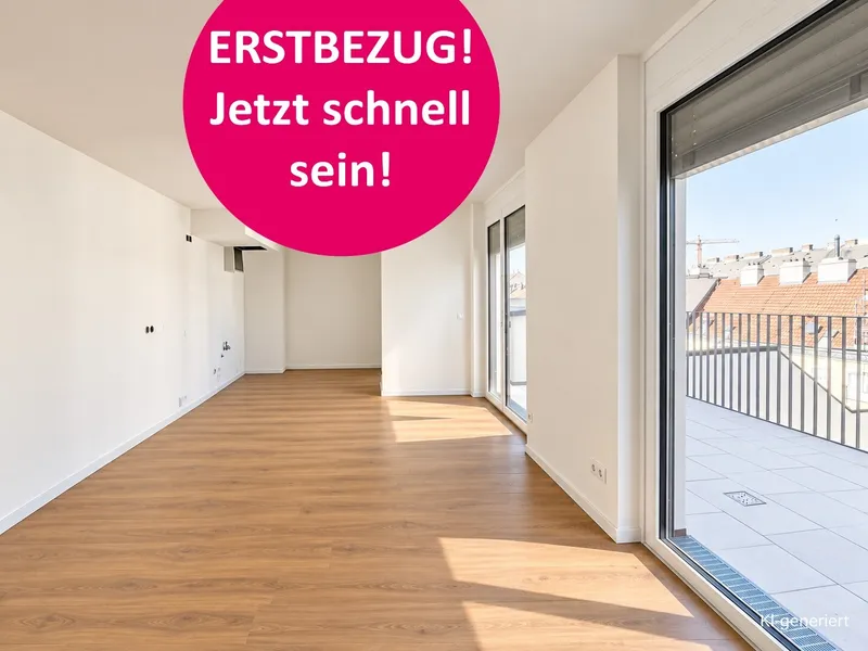 ERSTBEZUG ★ Nachhaltig wohnen ★ Eigene Freifläche ★ Top-Lage U3 & U6