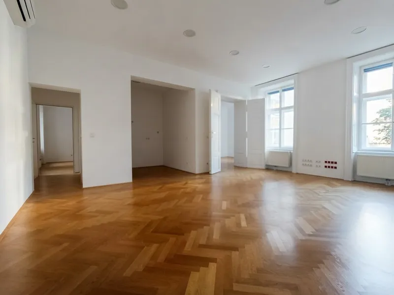 Klassischer Altbau trifft modernen Komfort! Büro in Toplage im 3. Bezirk - 98 m² - 4 Zimmer & Klimaanlage! Nähe U4 Stadtpark!