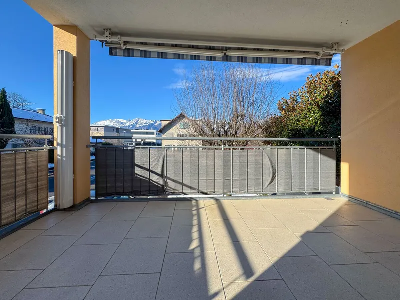 3-Zimmerwohnung mit Süd-West-Terrasse in kleiner Wohnanlage