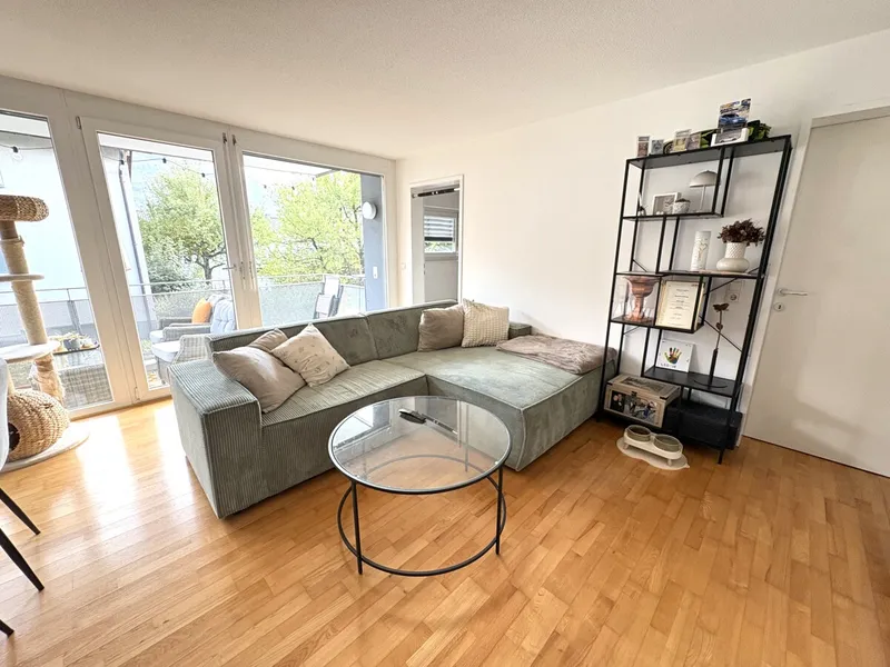 Gemütliche 3-Zimmer-Wohnung in sonniger und ruhiger Lage in Dornbirn-Hatlerdorf zu vermieten.