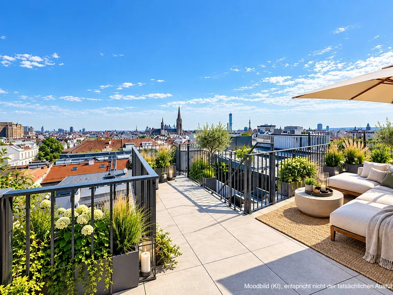 Wohnen über den Dächern Wiens – Exklusives Penthouse mit traumhafter Aussicht & Dachterrasse, nächst Stadtpark, Wien Mitte und Rochusmarkt