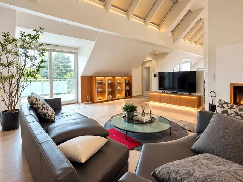 EXKLUSIVE LUXUS-MAISONETTE IN HIETZING | CA. 370 M² | DESIGNERMÖBLIERUNG | 2 KAMINE | PRIVATLIFT | 60 M² TERRASSEN | 2 GARAGENPLÄTZE