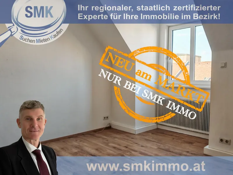 Dachgeschoßwohnung in zentraler Lage!
