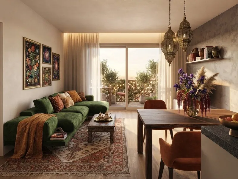 Penthouse für zwei - kompakt wohnen mit Weitblick (B8)