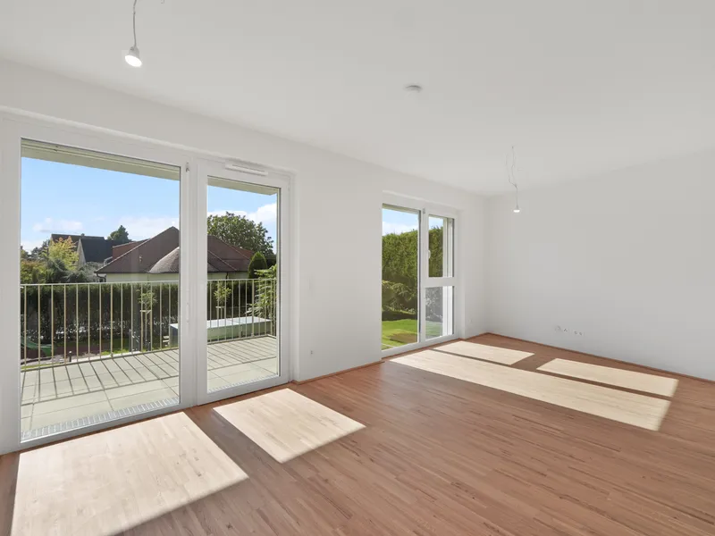 Moderne Erstbezug-Mietwohnungen mit privaten Freiflächen und Garage im 21. Bezirk