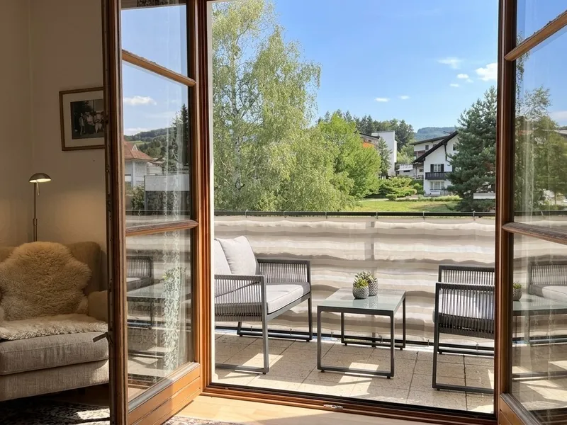 Zwei Wohnungen  Wohnen und/oder  Vermieten mit nur einer Investition im Wanderparadies Bad Schönau: