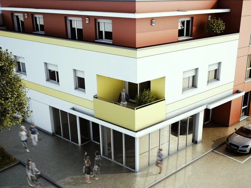 Bauträgerprojekt mit 10 (optional 15) Tops in sehr guter Lage