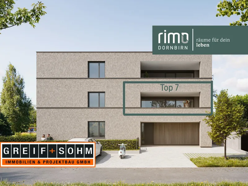 Top 7 | Komfortabel wohnen mit großer Terrasse und Morgensonne | 3 Zimmer-Terrassenwohnung