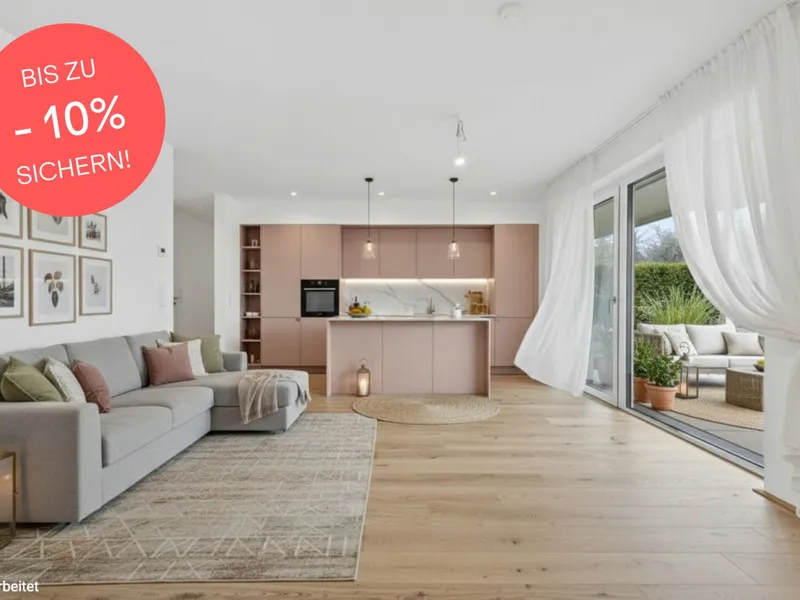 BIS ZU -10% PREISNACHLASS! 4-Zimmer-Wohnung mit Abendsonne | Grün- und Bergblick | 2 Bäder | Provisionsfrei