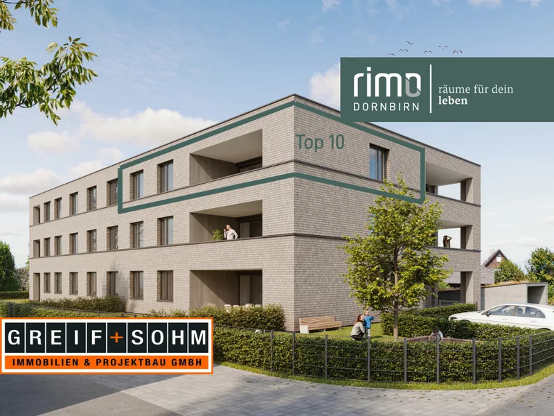 Top 10 | Morgenlicht über den Dächern und Weitblick bis zum Staufen | 3 Zimmer-Dachgeschosswohnung