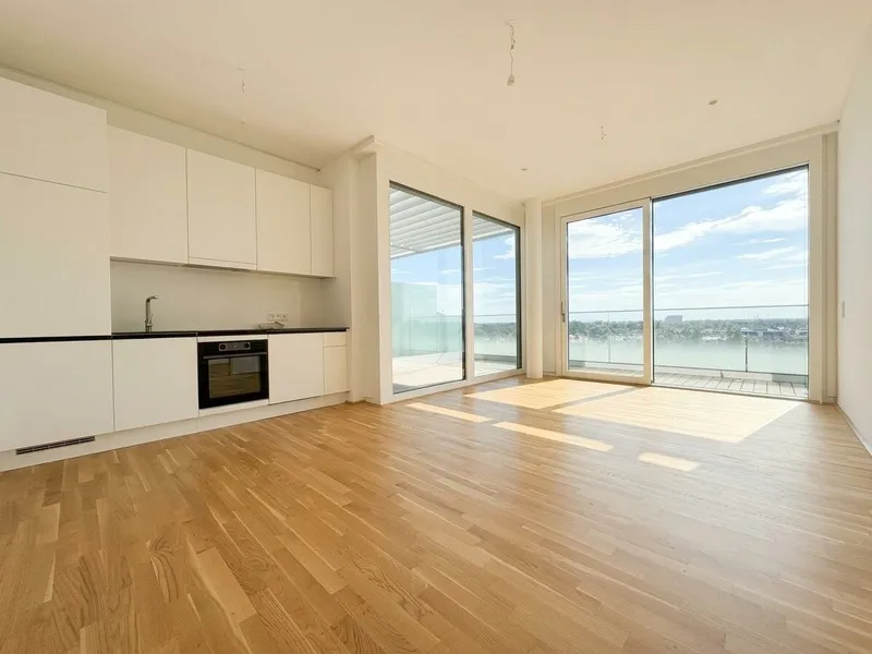DANUBE VIEW I Exklusive 2 Zimmer Wohnung mit Terrasse
