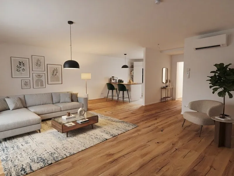 Neues Einfamilienhaus mit Garten in zentraler Lage von Bisamberg