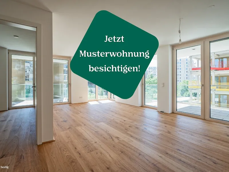 DACHGESCHOSS: 2 ZIMMER | 2 BALKONE | URBAN DAHEIM | BAUFELD 13 | ANLEGER