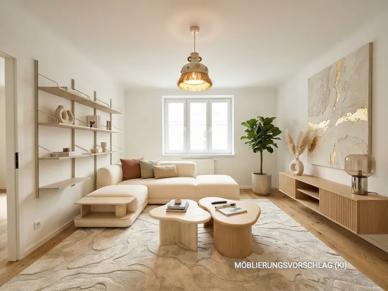 NAHE BELVEDERE: 4-Zimmer-Wohnung mit 3 Schlafzimmern & 3 Bädern
