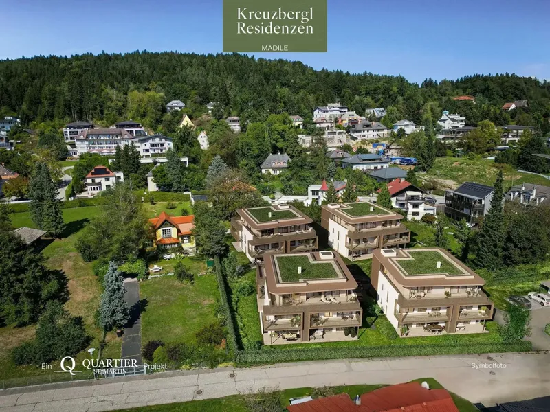 Kreuzbergl Residenzen - 3 Zimmer Wohnung mit Balkon und viel Platz zum Wohlfühlen