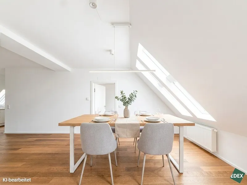 Attraktive Dachgeschosswohnung nahe Schönbrunn | 3 Zimmer möglich | U4 in 100 m