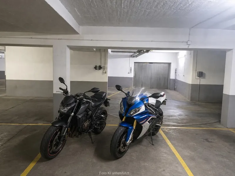 Motorradstellplatz in privater Tiefgarage am Schwedenplatz