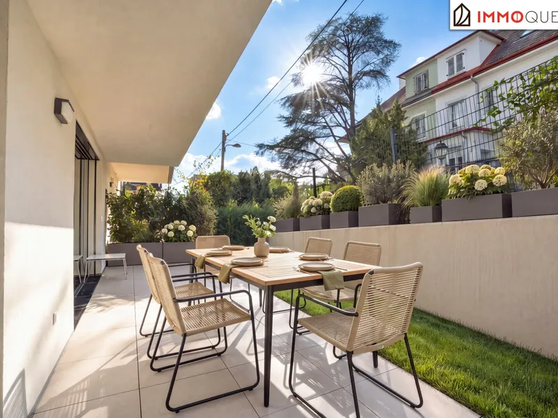 Gartenglück trifft auf moderne Eleganz - Exklusive Gartenwohnung mit großzügigem Wohnambiente, zwei herrlichen Terrassen und privatem Garten in ruhiger Lage von Wien-Penzing