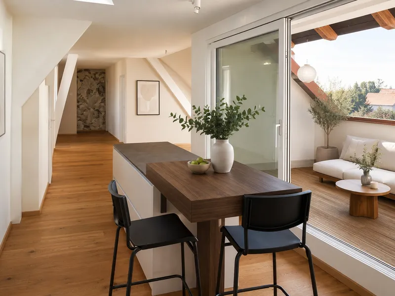 Moderne Dachgeschosswohnung in Fürstenfeld