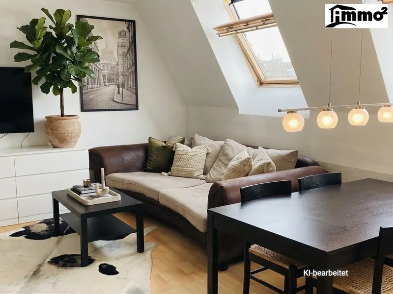 Charmante Kleinwohnung mit traumhaftem Blick auf die Draulände