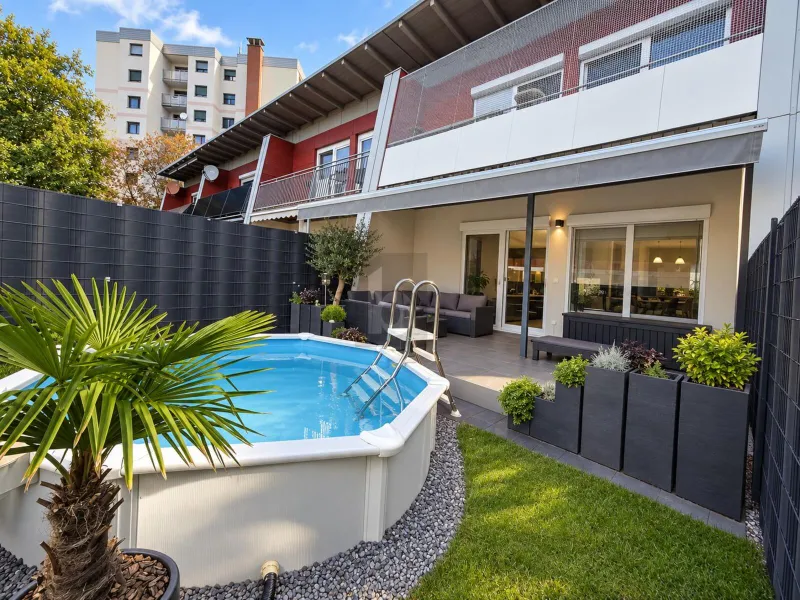 SONNIGE WOHLFÜHLOASE MIT POOL & 142 M² NUTZFLÄCHE