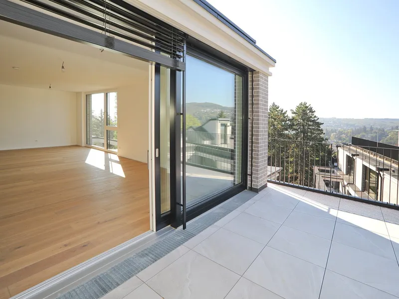 WOLKE SIEBEN – Exklusive 4-Zi Dachgeschosswohnung mit Dachterrasse  – Erstbezug