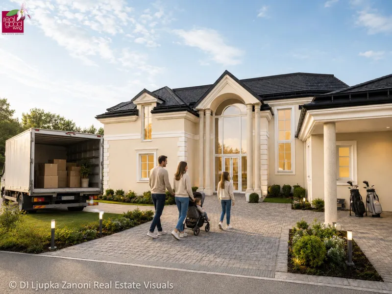 DAS BESONDERE HAT HIER RAUM. Designvilla zwischen See und Golf | Ebreichsdorf · Aqualina