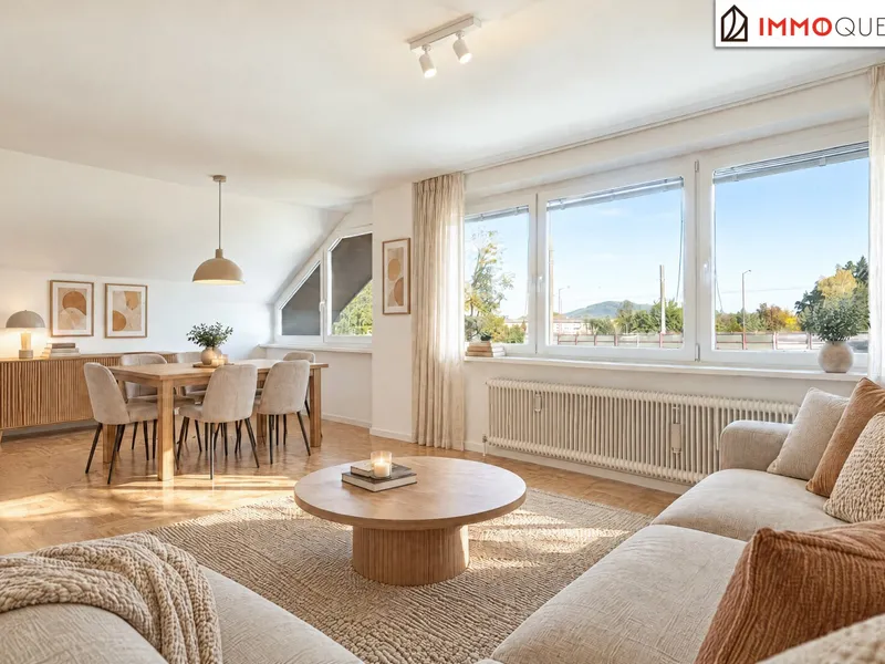 Stadtnah wohnen, Ruhe genießen - Helle 2-Zimmer-Wohnung im Erstbezug nach Sanierung mit Festungsblick, eigener Garage und ruhiger Lage nahe der Salzach