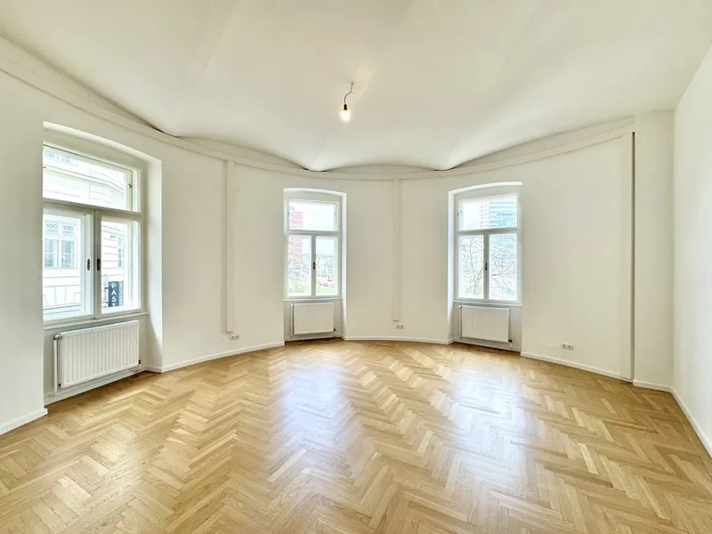 Traumhaftes Altbaubüro mit Gewölbedecke und Blick über die Donau! Büroliegenschaft bei U1/U4 Schwedenplatz