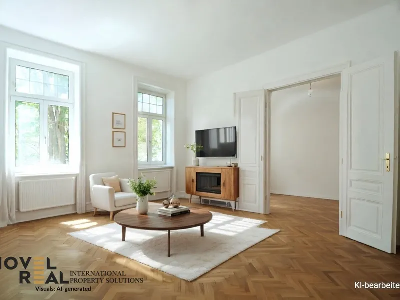 Sanierungsbedürftige, großzügige 4-Zimmer-Wohnung mit Loggia