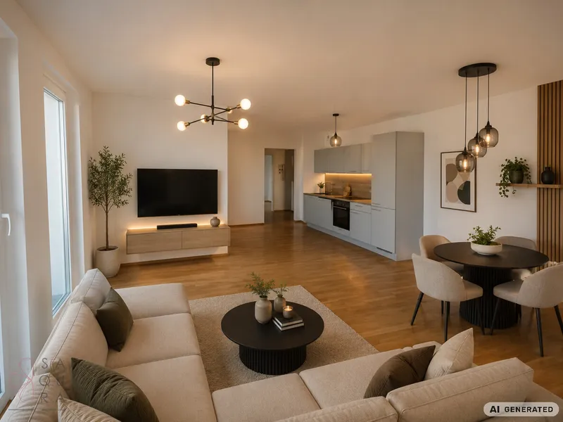 Traumhafte 2-Zimmer-Wohnung mit ca. 57 m² Terrasse in Bestlage beim Waldmüllerpark