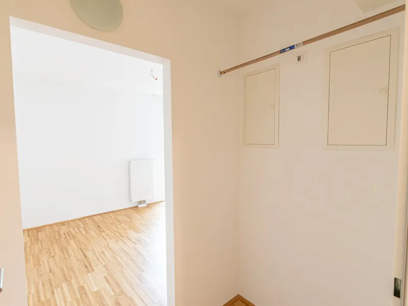 Helle 2-Zimmer Wohnung mit Balkon nahe S-Bahn Jedlersdorf
