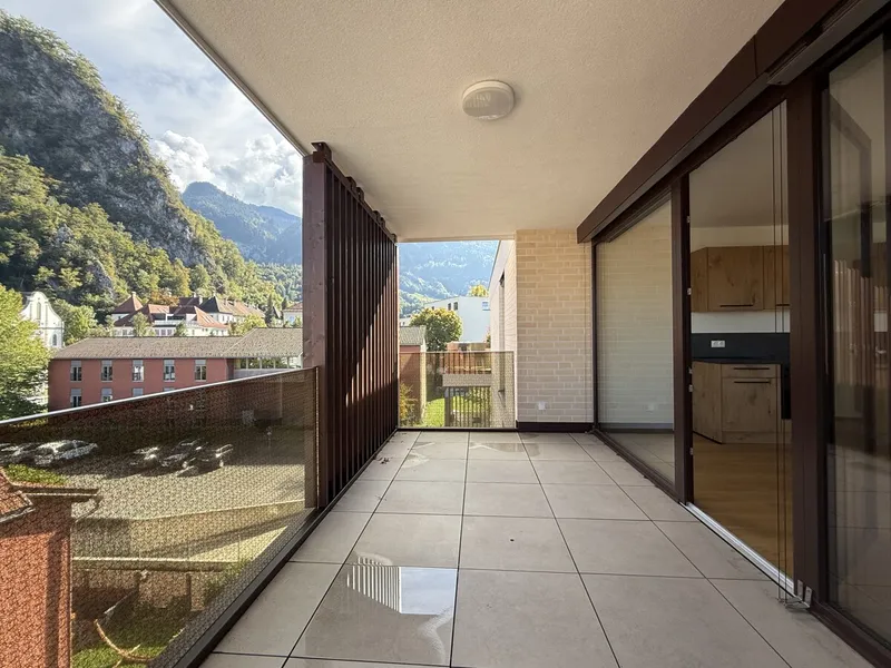 Traumhafte 2-Zimmer-Dachgeschosswohnung im Zentrum von Hohenems mit herrlichem Bergblick zu vermieten