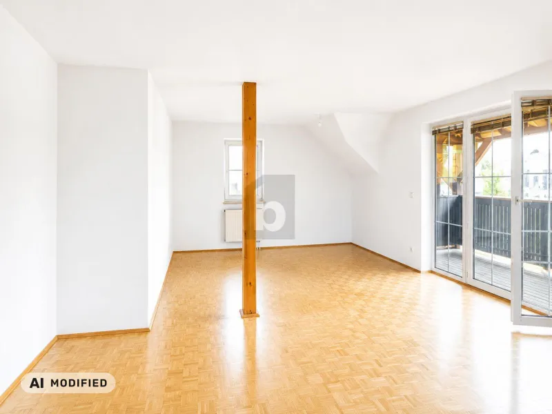 GROSSZÜGIGE WOHNUNG MIT SONNIGEM BALKON UND VIEL PLATZ