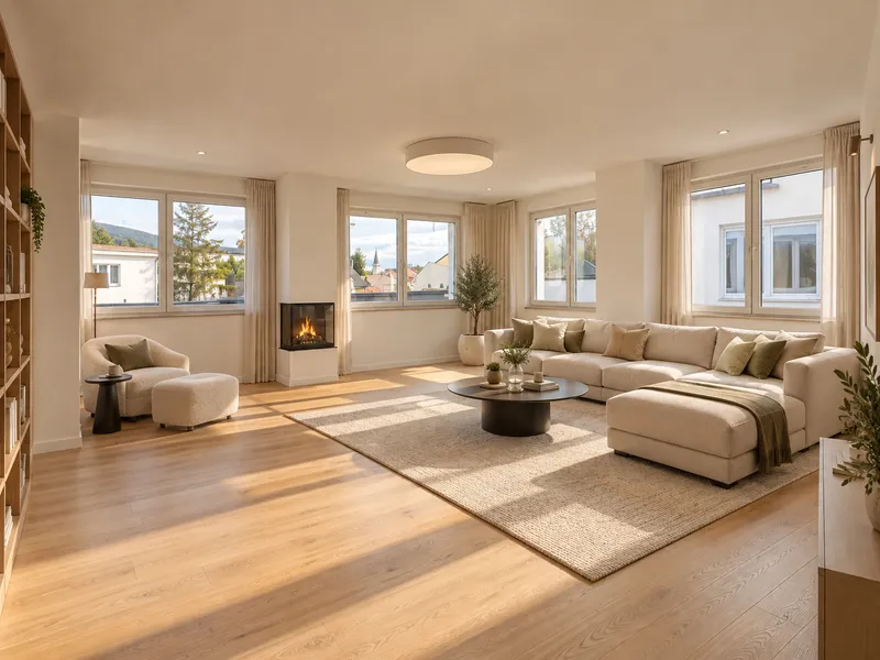 Exklusives PENTHOUSE über den Dächern von Baden - Stellplatz + Dachterrasse mit Weitblick