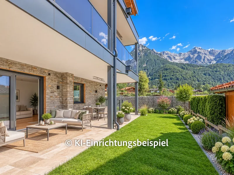 Neubau-Gartenmaisonette in ruhiger Lage