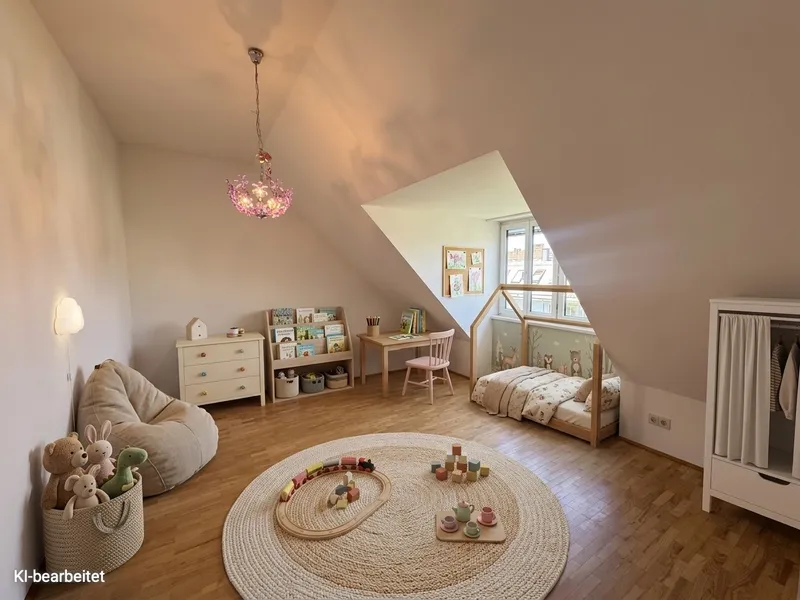 Grüner Rückzugsort – Großzügige Maisonette mit privater Terrasse