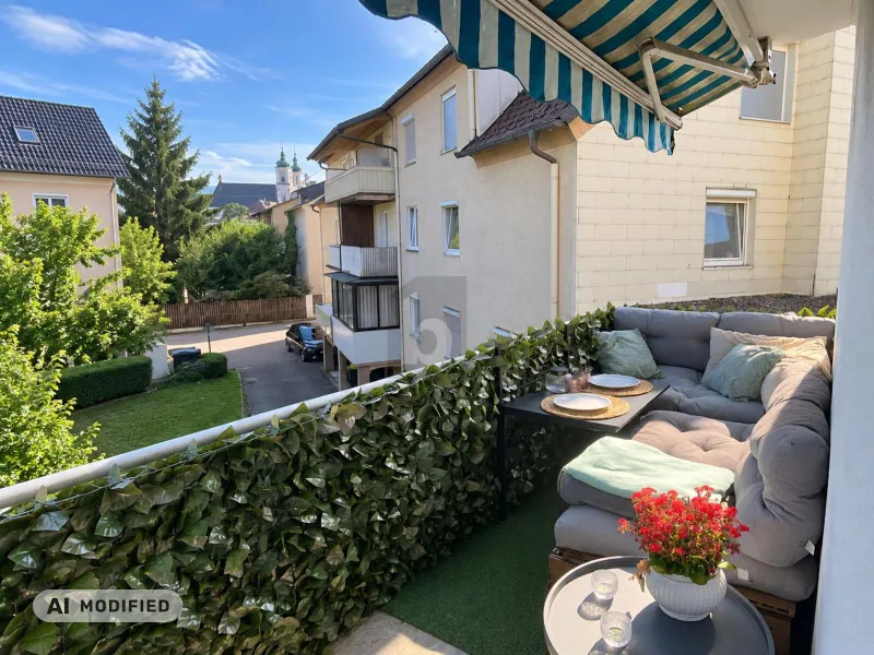 GEMÜTLICHES EIGENHEIM MIT HOLZOFEN UND BALKON