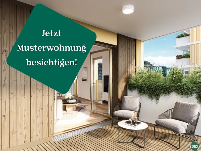 VILLAGE IM DRITTEN | BAUFELD 14A | 4-Zimmer Wohnung mit Balkon & Loggia