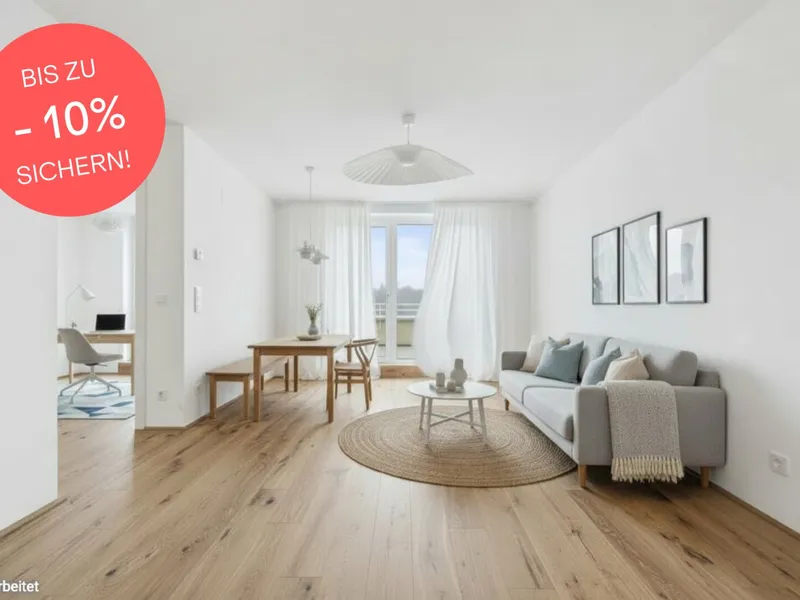 BIS ZU -10% PREISNACHLASS! Familienwohnung mit Wow-Effekt | Grün- und Bergblick von jedem der 4 Zimmer | 2 Bäder | 25 m²-Terrasse | Provisionsfrei