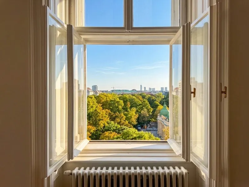 PRACHTVOLL! Altbau mit Blick über den Stadtpark / Ring