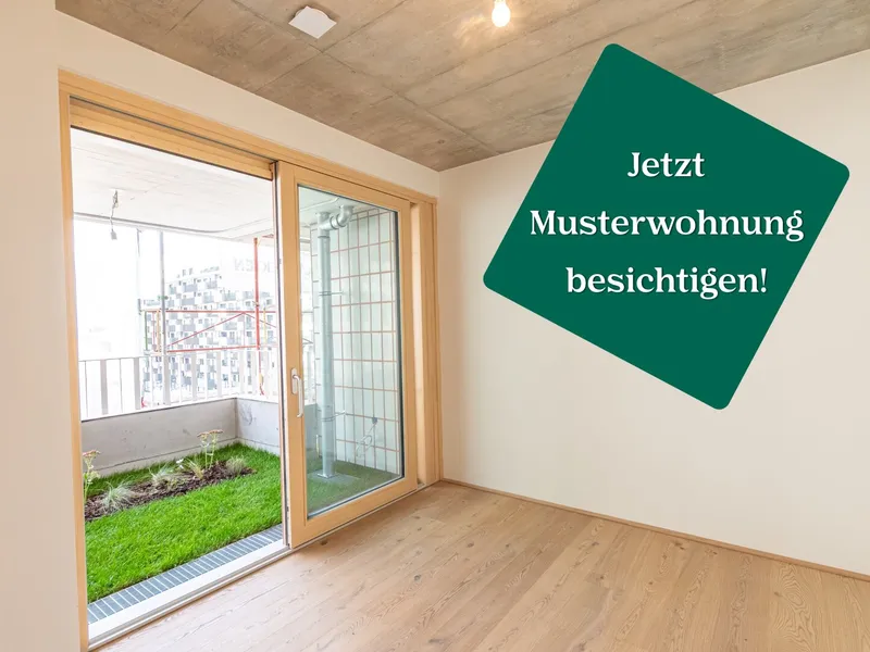 VILLAGE IM DRITTEN | Moderne 4-Zimmer Wohnung mit zwei Freiflächen