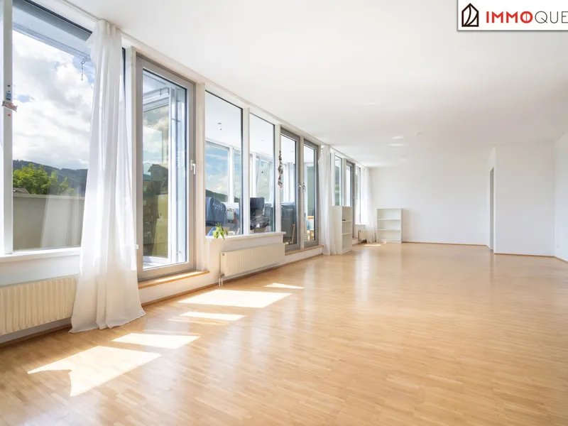 Wohnen mit Bergpanorama - Großzügige Penthousewohnung mit zwei Terrassen und Bergblick in Kirchdorf an der Krems